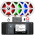 Infinity R3000 Wake Series Marine Bluetooth USB/AUX AM/FM Radio Digital Media Stereo Receiver w/Install Adaptor Plate, 4x 8" 450W Max 2-Way RGB LED Boat Speakers, 4-Channel Amplifier w/Kit, Antenna