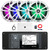 Infinity R3000 Wake Series Marine Bluetooth USB/AUX AM/FM Digital Media Stereo Receiver w/Adaptor Plate, 4x 6.5" 225W Max Waterproof RGB LED White Boat Speakers, 4 Channel Amplifier w/Kit, Antenna