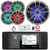 Infinity R3000 Wake Series Marine Bluetooth USB/AUX AM/FM Digital Media Stereo Receiver w/Adaptor Plate, 4x 6.5" 226W Max Titanium Speakers, 10" 750W Max Subwoofer, 5 Channel Amplifier w/Kit, Antenna