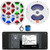 Infinity R3000 Wake Series Marine Bluetooth USB/AUX AM/FM Radio Digital Media Stereo Receiver w/Install Adaptor Plate, 4x 8" 450W Max 2-Way RGB LED Speakers, 10" 750W Max RGB Subwoofer, Antenna, Wire