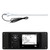 JBL R3500 Marine Bluetooth USB/AUX AM/FM Radio Weather-Resistant Digital Media Stereo Receiver w/Install Adaptor Plate, White Flexible Rubber Long Range Radio Antenna