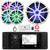 JBL R3500 Marine Bluetooth USB/AUX AM/FM Weather-Resistant Digital Media Stereo Receiver w/ Adaptor Plate, 4x 6.5" 225W Max RGB Speakers, 10" 750W Max RGB Subwoofer, 5 Channel Amplifier w/Kit, Antenna