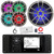 JBL R3500 Marine Bluetooth USB/AUX AM/FM Weather-Resistant Digital Media Stereo Receiver w/ Adaptor Plate, 4x 6.5" 226W Max Speakers, 10" 750W Max Subwoofer, 5 Channel Amplifier w/Kit, Antenna