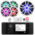 JBL R3500 Marine Bluetooth USB/AUX AM/FM Weather-Resistant Digital Media Stereo Receiver w/ Adaptor Plate, 4x 6.5" 225W Max LED Speakers, 10" 750W Max LED Subwoofer, 5 Channel Amplifier w/Kit, Antenna