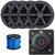 JBL AURA-BT-M Marine Bluetooth Compact High-Performance 2-Way Stereo Receiver, 4x JVC CS-MS620 6.5" 100 Watts Max Power 2-Way Boat Speakers, 50 Feet 16 Gauge Speaker Wire
