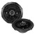 2x Kicker 43DSC6504 6.5" 240 Watt Max Power 2-Way Speakers, 2x 6x9" 360 Watt Max Power 3-Way Speakers w/Adapters, 2-Channel Class AB Amplifier w/Kit + Booster Kit with Power Block, DSP Harness, Wire