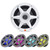JBL JAM5000N Marine Bluetooth USB/AUX AM/FM Radio Gauge Hole Mount Receiver, 8x 6.5" 300W Max RGB LED Speakers, 2x 10" 900W Max Subwoofer, 2x 5-Channel Amplifier W/Kit & Splitter, Adapter, Antenna