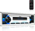 Pyle PLMRL50WB Single DIN USB/AUX MP3 Player AM/FM Radio Black Stereo Receiver, Single DIN Multi Stereo Installation Kit, Radio Wiring Harness (Bundle Fits Select 1994-2012 GM models)