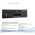Blaupunkt FRANKFURT 90's Retro Classic Single DIN Bluetooth USB/AUX AM/FM Radio Stereo Receiver