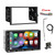 Pyle PLTS81 7" HD Touchscreen Double Din Bluetooth AM/FM Stereo Receiver, Night Vision Backup Camera with Radio Harness, Antenna + Adapter, Install Kit (2000-08 GM Truck/SUVs/Vehicles)