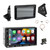 Pyle PLTS81 7" HD Touchscreen Double Din Bluetooth AM/FM Receiver, Night Vision Backup Camera, Radio Antenna w/ Extension, Stereo Install Kit for Slingshot 2015+