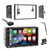 Pyle PLTS81 7" HD Touchscreen Double Din Bluetooth AM/FM Stereo Receiver, Night Vision Backup Camera with Harness, Antenna Adapter, Radio Install Kit (2007-Up Chrysler/Dodge/Jeep)