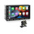 Pyle PLTS81 7" HD Touchscreen Double Din Bluetooth AM/FM Stereo Receiver, Backup Camera + License Plate Rear Camera, 2x 6.5'' 360W Audio Speakers + 2x 6x9" 400W Audio Speakers, Wire, Antenna, Pry Tool