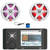 JBL R4500 Wake Series 4" Color LCD Display Marine Bluetooth USB/AUX WB AM/FM Radio Digital Media Stereo Receiver, 2x 7.7" 255W Max 2-Way RGB LED Boat Speakers w/Grilles, Radio Antenna, Speaker Wire