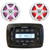 Infinity Marine PRV250 Marine Bluetooth AM/FM Radio Digital Media Black Stereo Receiver, 2x JBL JBLMARSPKCB772 7.7" 255 Watt Max Power 2-Way RGB LED Boat Audio Black Speakers w/White + Gray Grilles