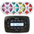 Infinity Marine PRV250 Marine Bluetooth AM/FM Radio Digital Media Black Stereo Receiver, 4x JBL JBLMARSPKCB772 7.7" 255 Watt Max Power 2-Way RGB LED Boat Audio Black Speakers w/White + Gray Grilles