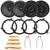 2x JBL Stage3 68CF 6.5" 760W Max Power 2-Way Component Car Audio Speakers, 2x JBL Stage3 68F 6.5" 560W Max Power 2-Way Coaxial Automotive Speakers, 4x Speaker Adapters, Speaker Harness, Pry Tool Set