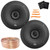 2x JBL STAGE3 68 6.5" 560 Watt Max Power Coaxial Car Audio Speakers With Grille, 2x Speaker Sound Deadening Material For Car Speakers, Speaker Wire, Pry Tool Set
