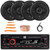 JBL Celebrity100 Single DIN Bluetooth USB/AUX SD/MP3 FM Radio High Power Meshless Car Audio Stereo Receiver, 4x 6.5" 560W Max Power 3-Way Automotive Speakers, Speaker Wire, Radio Antenna, Pry Tool Set