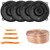 Two Pairs (QTY 4) Of JBL Stage3 58F 5.25" 480 Watt Max Power 2-Way Coaxial Car Audio Speakers, 50 Feet 18 Gauge Speaker Wire, 4-Piece Car Door Trim Panel Stereo Radio Installer Removal Pry Tool Set