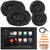 JBL Legend 700 7” Touchscreen Display Double-DIN Mechless Bluetooth AM/FM Receiver, 2x 6x9" 640W Max 3-Way Speakers, 2x 6.5" 560W Max 3-Way Speakers, Speaker Wire, Radio Antenna, Pry Tool Set
