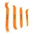 Two Pairs (QTY 4) of JBL Stage3 68F 6.5" 560 Watt Max Power 2-Way Coaxial Car Audio Speakers, 50 Feet 18 Gauge Speaker Wire, 4-Piece Car Door Trim Panel Stereo Radio Installer Removal Pry Tool Set