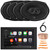 JBL Legend 700 7” Touchscreen Display Double-DIN Mechless Bluetooth AM/FM Receiver, 4x 6x9" 640W Max Power 3-Way Automotive Speakers, 50 Feet 18 Gauge Speaker Wire, 22" Radio Antenna, Pry Tool Set