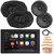 JBL Legend 700 7” Touchscreen Display Double-DIN Mechless Bluetooth AM/FM Receiver, 2x 6x9" 640W Max 3-Way Speakers, 2x 6.5" 760W Max Component Speakers, Speaker Wire, Radio Antenna, Pry Tool Set