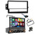 Pyle PLTS80 7" HD Touchscreen Single Din Bluetooth AM/FM Stereo Receiver, Night Vision Backup Camera, License Plate Rear Camera with Harness, Antenna Adapter, Radio Install Kit (1994-2006 GM Vehicles)