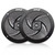 Pyle PLMRS5B 5.25" 180 Watt Max Power 2-Way Waterproof Low Profile Slim Style Marine Audio Speakers (Pair, Black)