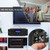 Pyle PDA5BU 200W Bluetooth USB FM Radio Stereo Home Audio Amplifier Receiver with Blue LCD