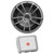 JBL Stage Marine 10" 600 Watt Max Power Marine Audio Gray Subwoofer (Single), JBL Marine A600 350 Watts x 1 @ 4 Ohms High-Performance Boat Mono Class D Amplifier w/ Remote Bass Control