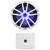 Infinity Reference 10" 750 Watt Max Power Multi-Element White RGB LED Marine Audio Subwoofer (Single), 1200 Watt Max Power Mono Class D Boat Amplifier