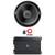 JBL STADIUM122SSI 12" 1500 Watt Max Power High Performance Car Audio Subwoofer with SSI (Single), 300 Watt RMS Compact Mono Automotive Subwoofer Amplifier, 8 Gauge Amplifier Wiring Kit