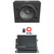 JBL Stage 1200S 12" 1000 Watt Max Power Car Audio Subwoofer Sealed Enclosure (Single), 400 Watt Class D Mono Automotive Subwoofer Amplifier, 8 Gauge Amplifier Wiring Kit