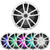 One Pair (QTY 2) Of Infinity Reference 10" 750 Watt Max Power Multi-Element White RGB LED Marine Audio Subwoofer, 1200 Watt Max Power Mono Class D Boat Amplifier