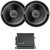 One Pair (QTY 2) Of JBL STADIUM122SSI 12" 1500 Watt Max Power High Performance Car Audio Subwoofer with Selectable Smart Impedance, 800 Watt Class D Mono Automotive Amplifier