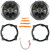 2x Kicker 40CS654 6.5" 300 Watt Max Power 2-Way Car Audio Speakers, 2x Speaker Adapter, Speaker Adaptor Harness, Pry Tool Set (Fits Select 2010-14 Hyundai and Kia Vehicles)