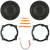 2x Kicker KSC650 KS-Series 6.5" 200 Watt Max Power 4-Ohm 2-Way Thin-Mount Car Audio Speakers, 2x Speaker Adapter, Speaker Adaptor Harness, Pry Tool Set (Fits Select 2010-14 Hyundai and Kia Vehicles)