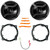 2x Pioneer TS1620F 6.5" 200 Watt Max Power 2-Way Coaxial Car Audio Speakers, 2x Speaker Adapter, Speaker Adaptor Harness, Pry Tool Set (Fits Select 2010-14 Hyundai and Kia Vehicles)