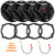 4x JVC CS-DR621 drvn DR Series 6.5" 300 Watt Max Power 2-Way Coaxial Car Audio Speakers, 4x Speaker Adapter, 2x Speaker Adaptor Harness, Pry Tool Set (Fits Select 2010-14 Hyundai and Kia Vehicles)