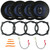 4x Pyle PL63BL 6.5" 360 Watt Max Power 3-Way Car Audio Speakers, 4x Speaker Adapter, 2x Speaker Adaptor Harness, Pry Tool Set (Fits Select 2010-14 Hyundai and Kia Vehicles)