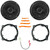 2x JBL Stage3 68MF 6.5" 560 Watt Max Power 3-Way Car Audio Speakers, 2x Speaker Adapter, Speaker Adaptor Harness, Pry Tool Set (Fits Select 2010-14 Hyundai and Kia Vehicles)
