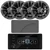 JBL JAM6500N Marine Bluetooth USB-C DAB+ Tuner AM/FM Radio Gauge Style SiriusXM-Ready Receiver w/Cover, 4x Infinity Reference 6.5" 225 Watt Max Power High-Performance 2-Way Chrome Boat Speakers