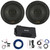 2x Kicker KSC650 KS-Series 6.5" 200W Max Thin-Mount Speakers, 4-Channel 800W Amplifier w/Front Wiring Harness + Install Kit, Antenna Booster, Speaker Wire (Bundle Fits 2014+ Harley Davidson FLH/FLT)