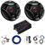 2x JVC CS-DR621 6.5" 300 Watt Max Power 2-Way Coaxial Speakers, 4-Channel Amplifier w/Front Wiring Harness + Install Kit, Antenna Booster, Speaker Wire (Bundle Fits 2014+ Harley Davidson FLH/FLT)