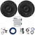 2x JBL Stage3 68F 6.5" 560W Max Power 2-Way Coaxial Speakers, 2-Channel 240W Amplifier w/Front Wiring Harness + Install Kit, Antenna Booster, Speaker Wire (Bundle Fits 2014+ Harley Davidson FLH/FLT)