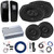 2x JBL Stage3 968MF 6x9" 640 Watt Max 3-Way Speakers w/Adapters, 2x 6.5" 560W Max 2-Way Coaxial Speakers, 2-Channel Amplifier w/Front Wiring Harness + Install Kit, Antenna Booster, Speaker Wire