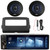 Pyle PLTS82 Single DIN 6.26" Bluetooth USB/AUX MP3 Player AM/FM Stereo Receiver w/Install Kit, 2x 6.5" 360W Max 3-Way Triaxial Speakers, Antenna Booster (Bundle Fits Select 2014-Up HD Batwing Fairing)