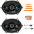 2x Kicker 43DSC6804 D-Series 6x8" 200 Watt Max Power 2-Way 4-Ohm Car Audio Coaxial Speakers, Speaker Harness, Speaker Wire, Pry Tool Set (Bundle Fits Select 1989-Up Ford Vehicles)